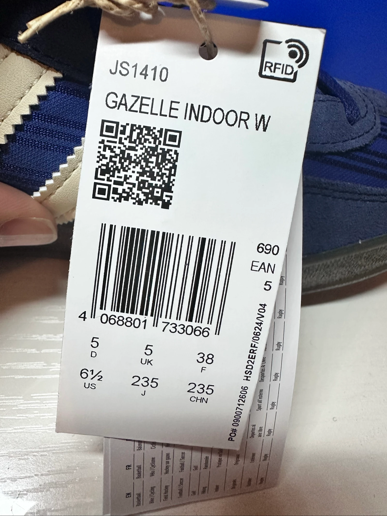 Adidas Gazelle Indoor Taille 38 – photo 9